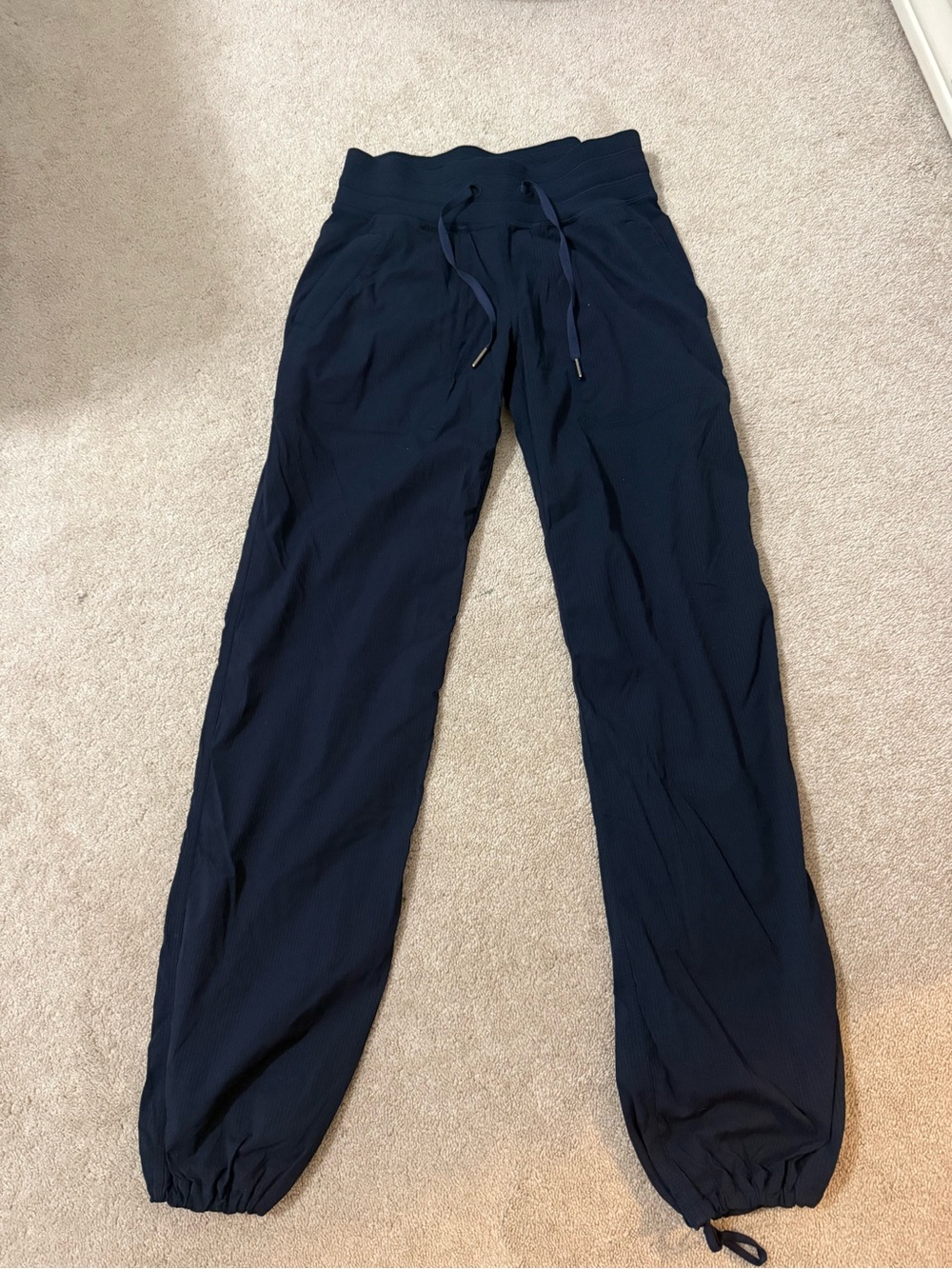 Lululemon Women's Dance Studio Navy Blue Jogger Size 4